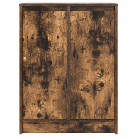 vidaXL Sideboard Smoked Oak 57x34x76 cm Engineered Wood