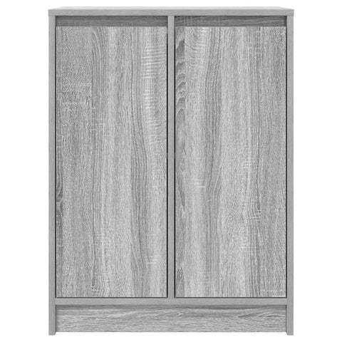 vidaXL Sideboard Grey Sonoma 57x34x76 cm Engineered Wood