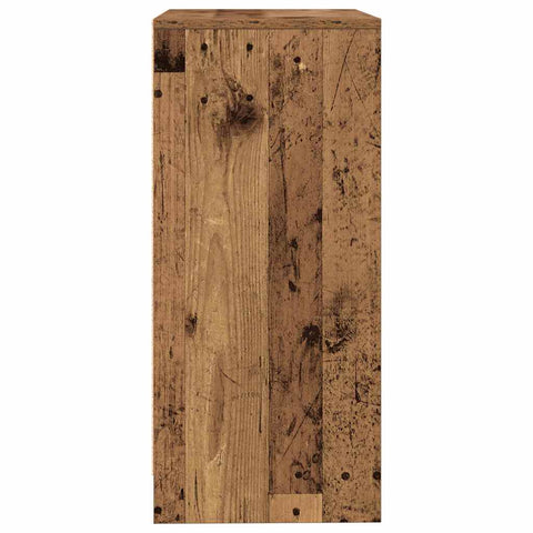 vidaXL Sideboard Old Wood 57x34x76 cm Engineered Wood
