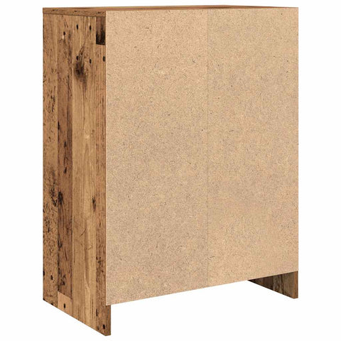 vidaXL Sideboard Old Wood 57x34x76 cm Engineered Wood
