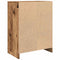 vidaXL Sideboard Old Wood 57x34x76 cm Engineered Wood