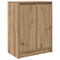 vidaXL Sideboard Artisan Oak 57x34x76 cm Engineered Wood