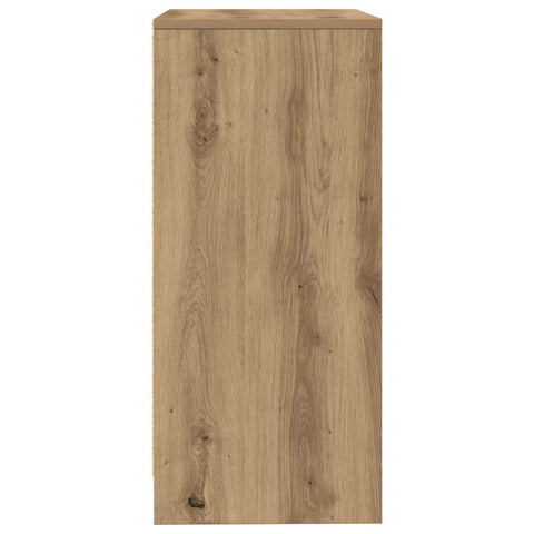 vidaXL Sideboard Artisan Oak 57x34x76 cm Engineered Wood