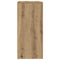 vidaXL Sideboard Artisan Oak 57x34x76 cm Engineered Wood