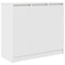 vidaXL Sideboard White 85x34x76 cm Engineered Wood