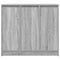 vidaXL Sideboard Grey Sonoma 85x34x76 cm Engineered Wood