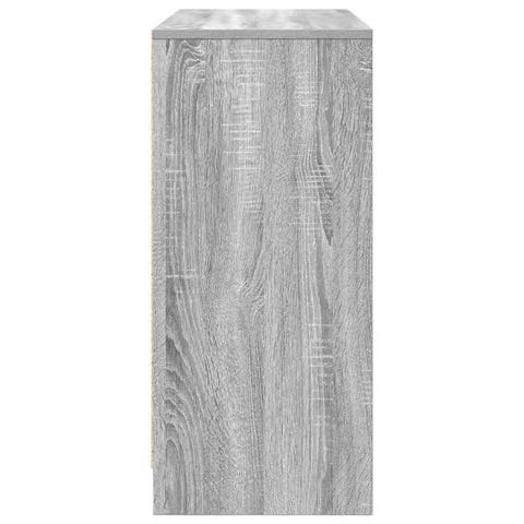 vidaXL Sideboard Grey Sonoma 85x34x76 cm Engineered Wood