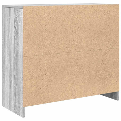 vidaXL Sideboard Grey Sonoma 85x34x76 cm Engineered Wood
