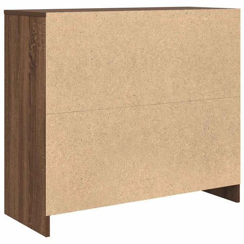 vidaXL Sideboard Brown Oak 85x34x76 cm Engineered Wood
