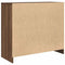 vidaXL Sideboard Brown Oak 85x34x76 cm Engineered Wood