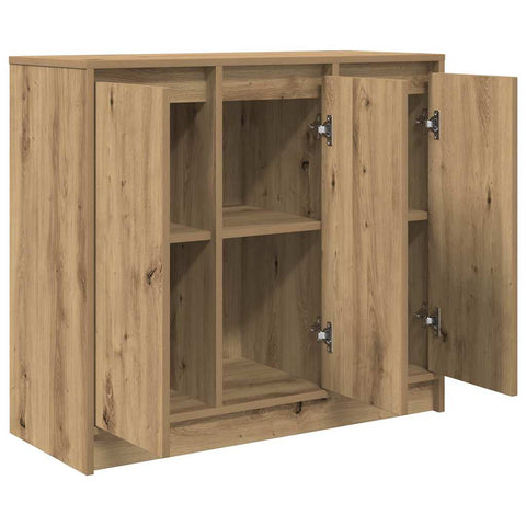 vidaXL Sideboard Artisan Oak 85x34x76 cm Engineered Wood