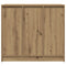 vidaXL Sideboard Artisan Oak 85x34x76 cm Engineered Wood