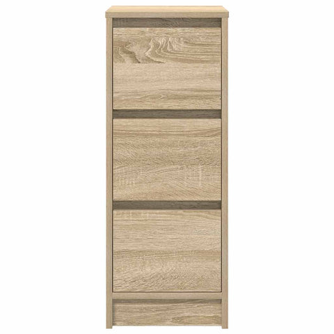 vidaXL Sideboard Sonoma Oak 29.5x34x76 cm Engineered Wood