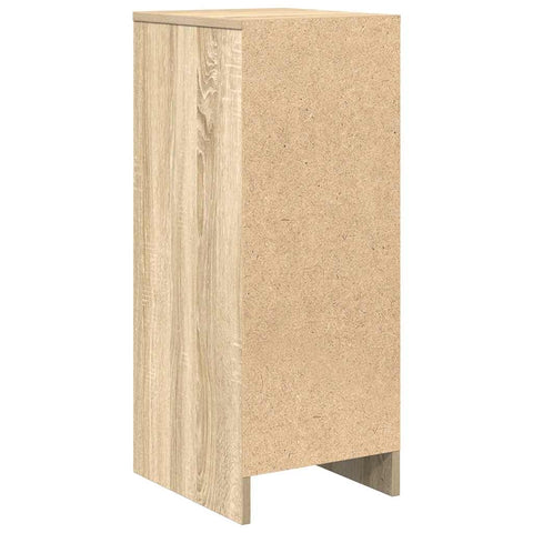 vidaXL Sideboard Sonoma Oak 29.5x34x76 cm Engineered Wood