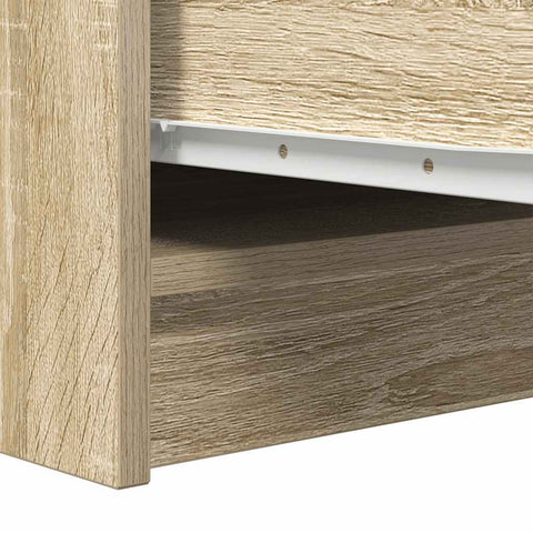 vidaXL Sideboard Sonoma Oak 29.5x34x76 cm Engineered Wood