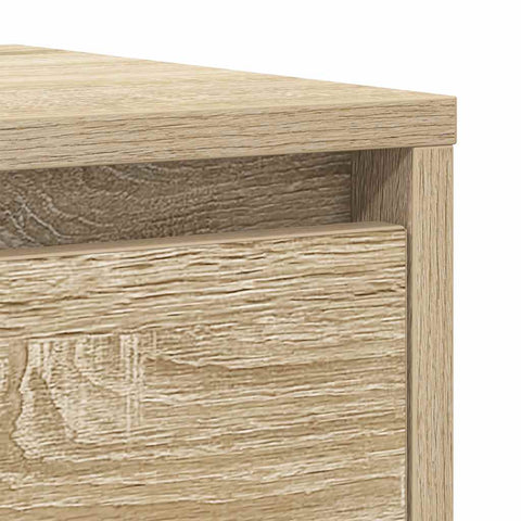 vidaXL Sideboard Sonoma Oak 29.5x34x76 cm Engineered Wood