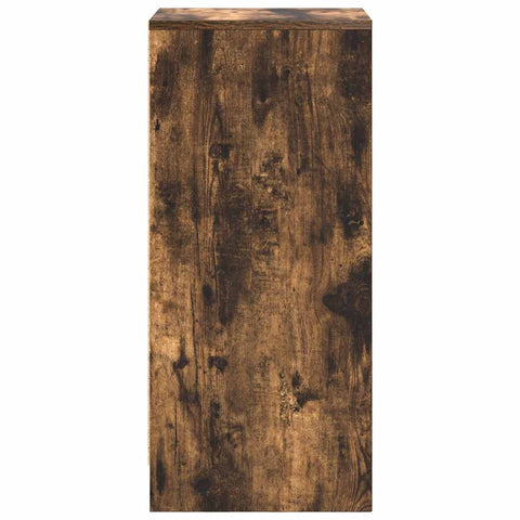 vidaXL Sideboard Smoked Oak 29.5x34x76 cm Engineered Wood