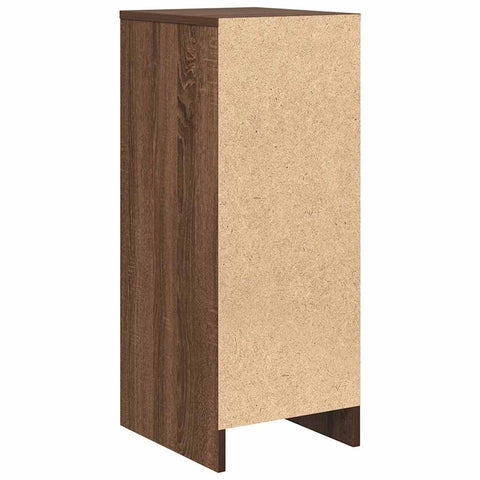 vidaXL Sideboard Brown Oak 29.5x34x76 cm Engineered Wood