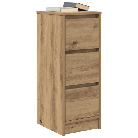 vidaXL Sideboard Artisan Oak 29.5x34x76 cm Engineered Wood