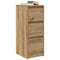 vidaXL Sideboard Artisan Oak 29.5x34x76 cm Engineered Wood