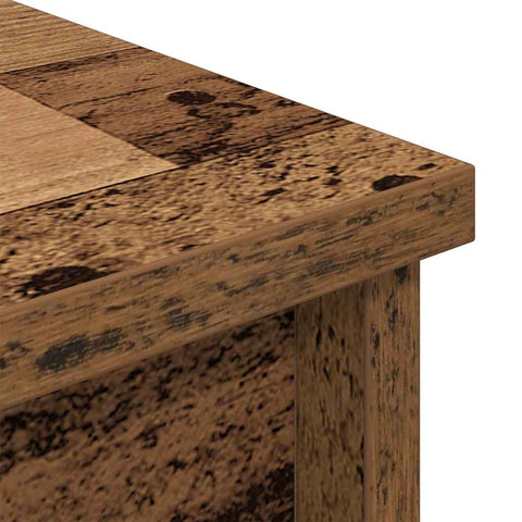 vidaXL Highboard Old Wood 37.5x35x180 cm Engineered Wood