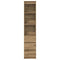 vidaXL Highboard Artisan Oak 37.5x35x180 cm Engineered Wood