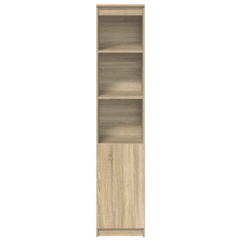 vidaXL Highboard Sonoma Oak 37.5x35x180 cm Engineered Wood