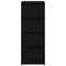 vidaXL Sideboard Black Oak 37.5x35x99 cm Engineered Wood