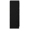 vidaXL Sideboard Black Oak 37.5x35x99 cm Engineered Wood