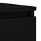 vidaXL Sideboard Black Oak 37.5x35x99 cm Engineered Wood