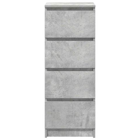 vidaXL Sideboard Concrete Grey 37.5x35x99 cm Engineered Wood