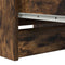 vidaXL Sideboard Smoked Oak 37.5x35x99 cm Engineered Wood