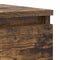 vidaXL Sideboard Smoked Oak 37.5x35x99 cm Engineered Wood