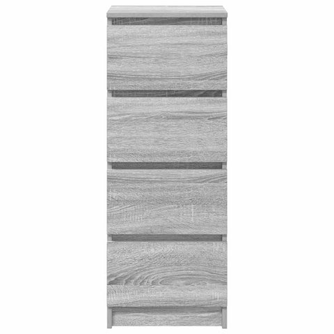 vidaXL Sideboard Grey Sonoma 37.5x35x99 cm Engineered Wood