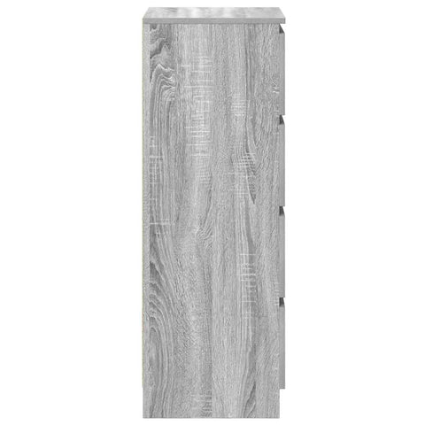 vidaXL Sideboard Grey Sonoma 37.5x35x99 cm Engineered Wood