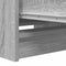 vidaXL Sideboard Grey Sonoma 37.5x35x99 cm Engineered Wood
