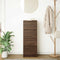 vidaXL Sideboard Brown Oak 37.5x35x99 cm Engineered Wood