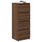 vidaXL Sideboard Brown Oak 37.5x35x99 cm Engineered Wood