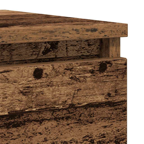 vidaXL Sideboard Old Wood 37.5x35x99 cm Engineered Wood