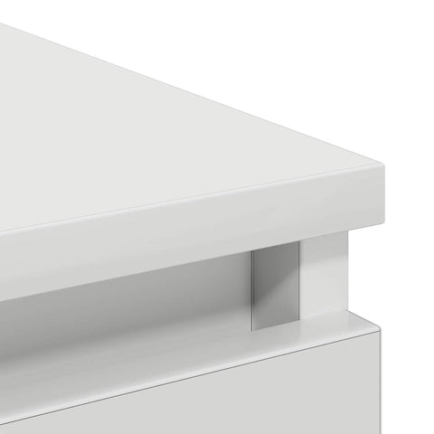 vidaXL Sideboard White 37.5x35x76 cm Engineered Wood