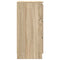 vidaXL Sideboard Sonoma Oak 37.5x35x76 cm Engineered Wood