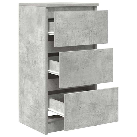 vidaXL Sideboard Concrete Grey 37.5x35x76 cm Engineered Wood