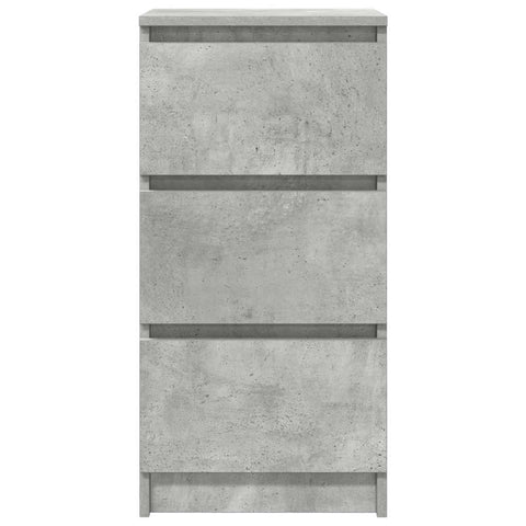 vidaXL Sideboard Concrete Grey 37.5x35x76 cm Engineered Wood