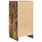vidaXL Sideboard Smoked Oak 37.5x35x76 cm Engineered Wood