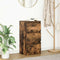 vidaXL Sideboard Smoked Oak 37.5x35x76 cm Engineered Wood