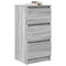 vidaXL Sideboard Grey Sonoma 37.5x35x76 cm Engineered Wood