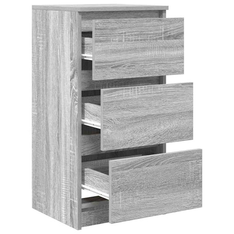 vidaXL Sideboard Grey Sonoma 37.5x35x76 cm Engineered Wood