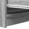 vidaXL Sideboard Grey Sonoma 37.5x35x76 cm Engineered Wood