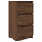 vidaXL Sideboard Brown Oak 37.5x35x76 cm Engineered Wood