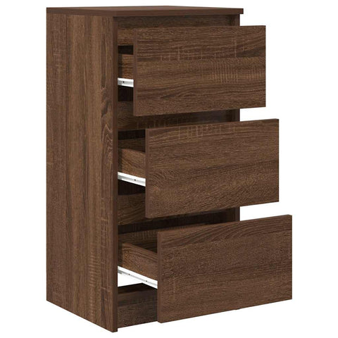 vidaXL Sideboard Brown Oak 37.5x35x76 cm Engineered Wood